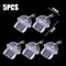 Universal Transparent DIY Charging Port Dust Plugs For IOS TypeC Micro Devices 7