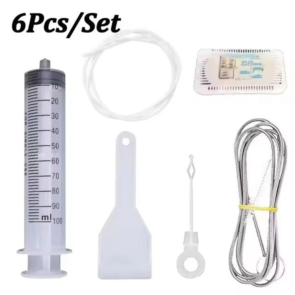 Refrigerator Drain Hole Cleaner Brush Set 56 Pieces Household Dredge Tools 7