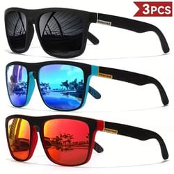 cool polarized square sunglasses for men and women – outdoor fashion eyewear