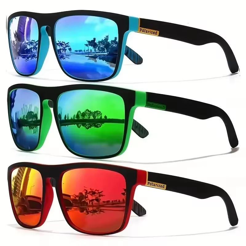 Cool Polarized Square Sunglasses For Men And Women Outdoor Fashion Eyewear 13