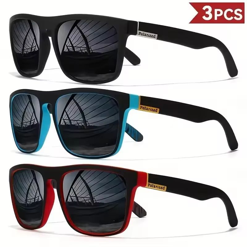 Cool Polarized Square Sunglasses For Men And Women Outdoor Fashion Eyewear 6