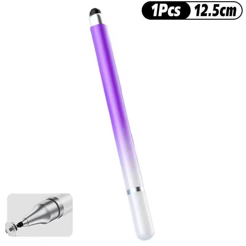 Universal 2in1 Stylus Pen For Touch Screens Precision Capacitive Pencil For Phone And Tablet 12