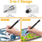 Universal 2in1 Stylus Pen For Touch Screens Precision Capacitive Pencil For Phone And Tablet 2
