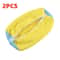 Durable Shoe Washing Machine Laundry Bag For Sneakers And Casual Shoes Yellow With Blue Zipper 9