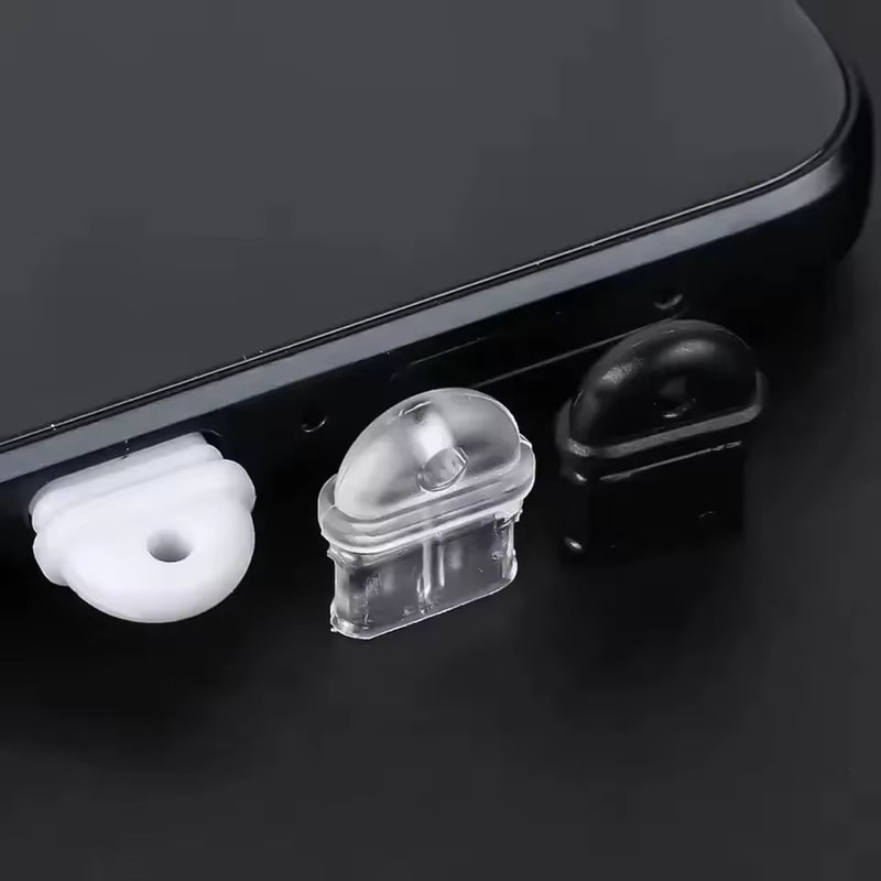 TypeC Dust Plug Silicone Charging Port Protector For Smartphones 2