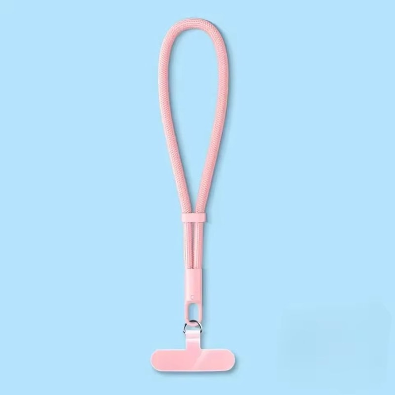 Adjustable Short Phone Lanyard Wrist Strap With Rotating Tether Tab For IPhone And Samsung 12
