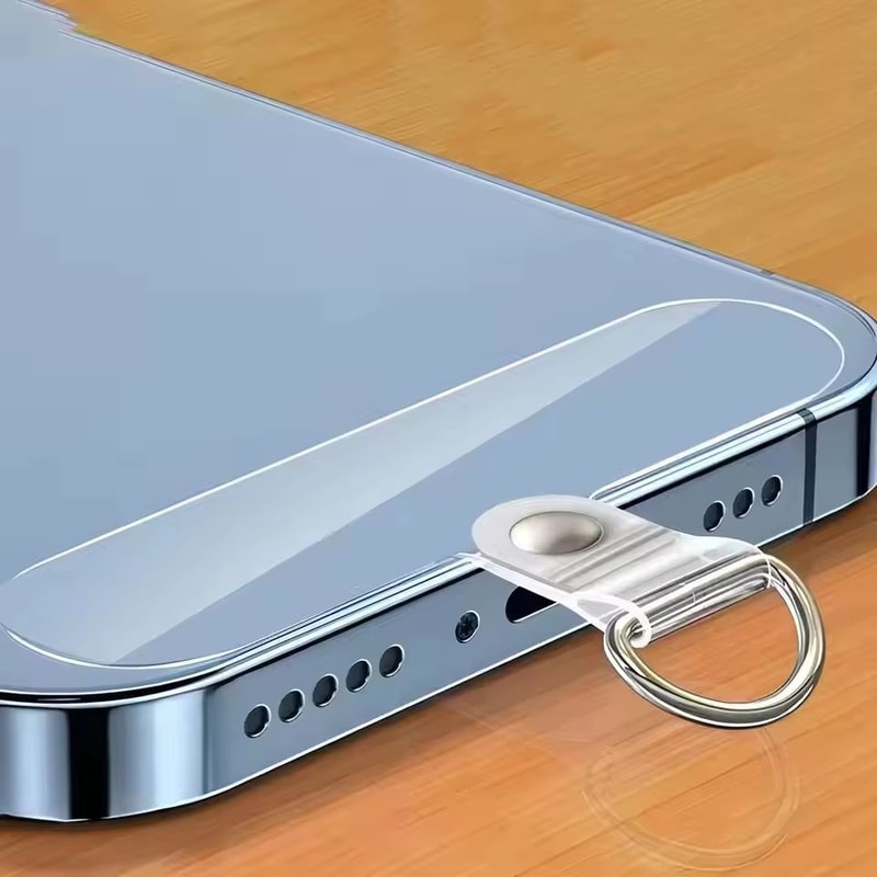 Universal Transparent Phone Lanyard Tether Tabs For Smartphones 1