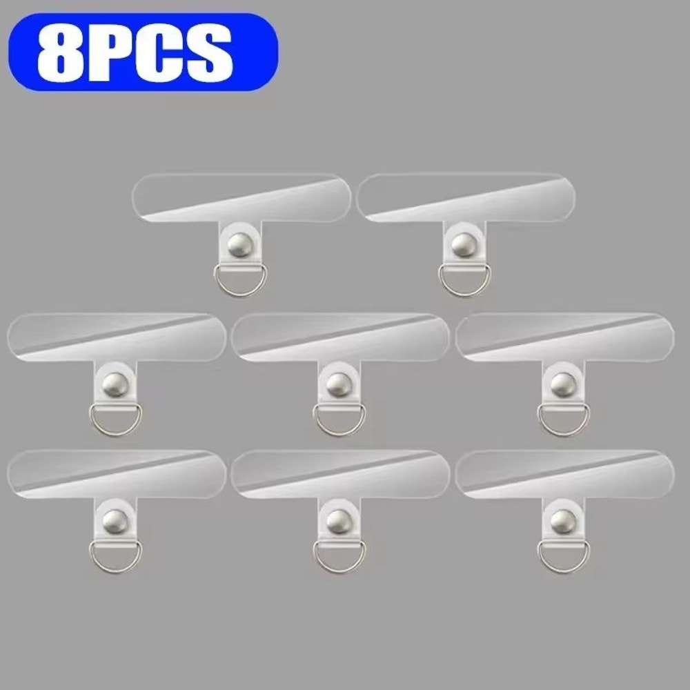 Universal Transparent Phone Lanyard Tether Tabs For Smartphones 9