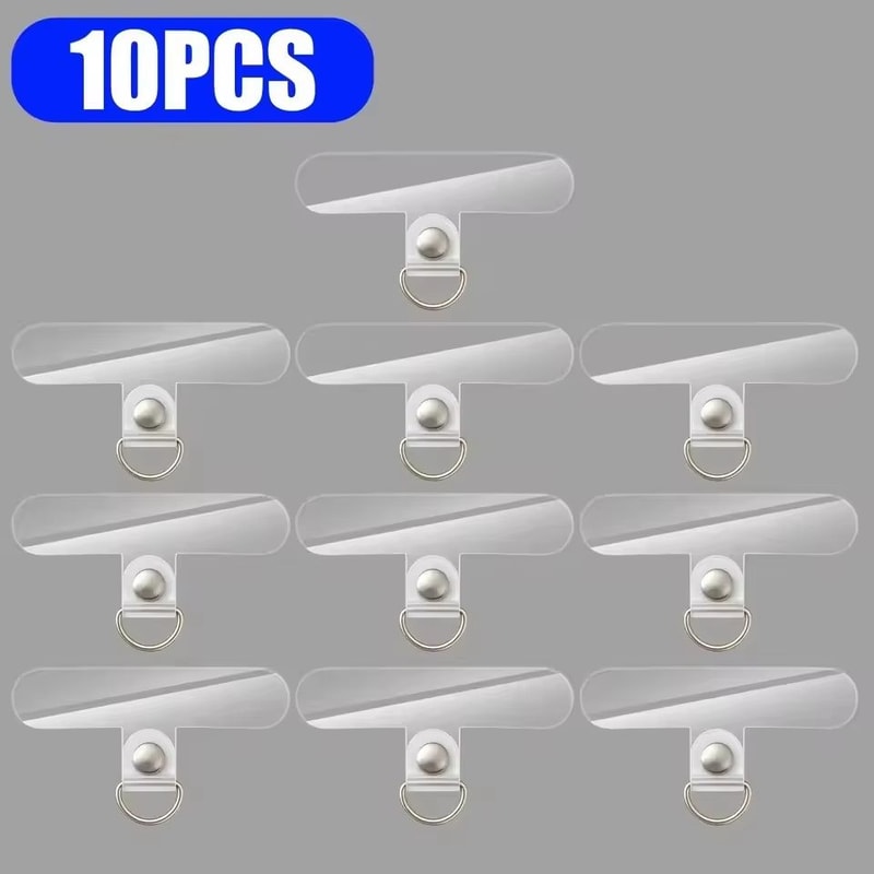 Universal Transparent Phone Lanyard Tether Tabs For Smartphones 10