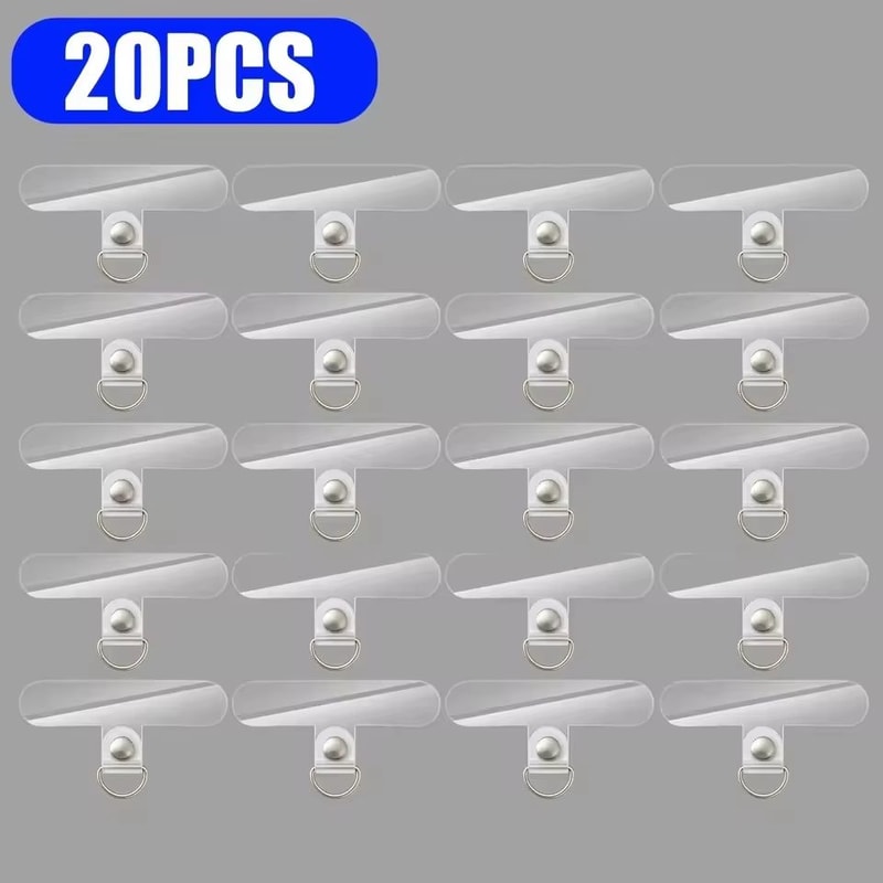 Universal Transparent Phone Lanyard Tether Tabs For Smartphones 12