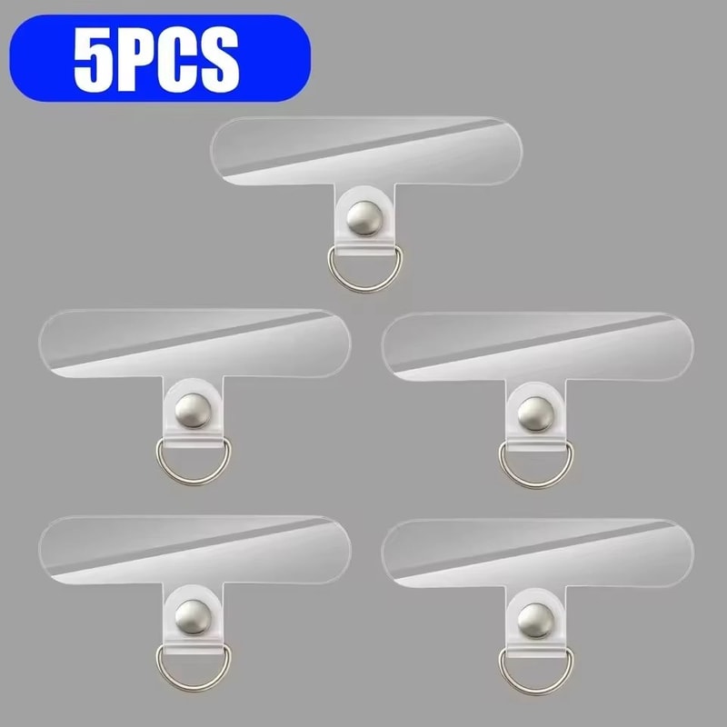 Universal Transparent Phone Lanyard Tether Tabs For Smartphones 8