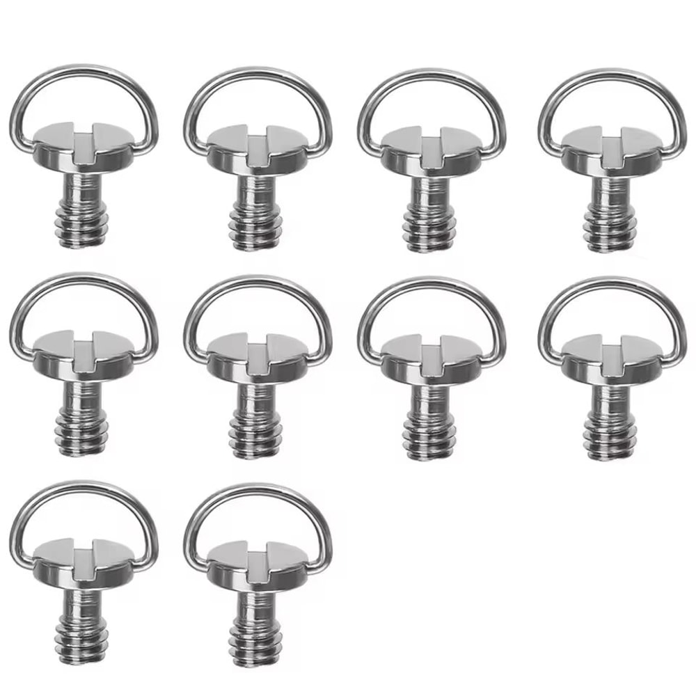 Stainless Steel Quick Release Camera Mount Screw Adapter For Tripod Monopod 6