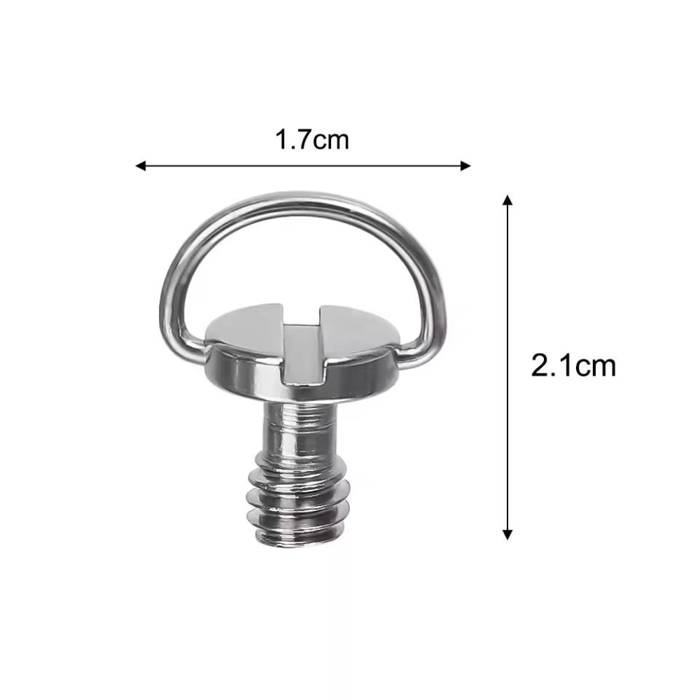 Stainless Steel Quick Release Camera Mount Screw Adapter For Tripod Monopod 7