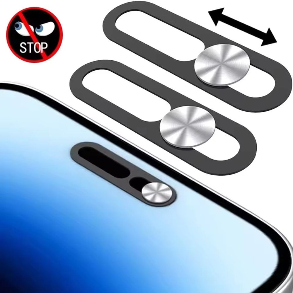 UltraThin Slide Webcam Cover Protector For IPhone 16 Pro Max 16 15 14 Pro And Pro Max 0