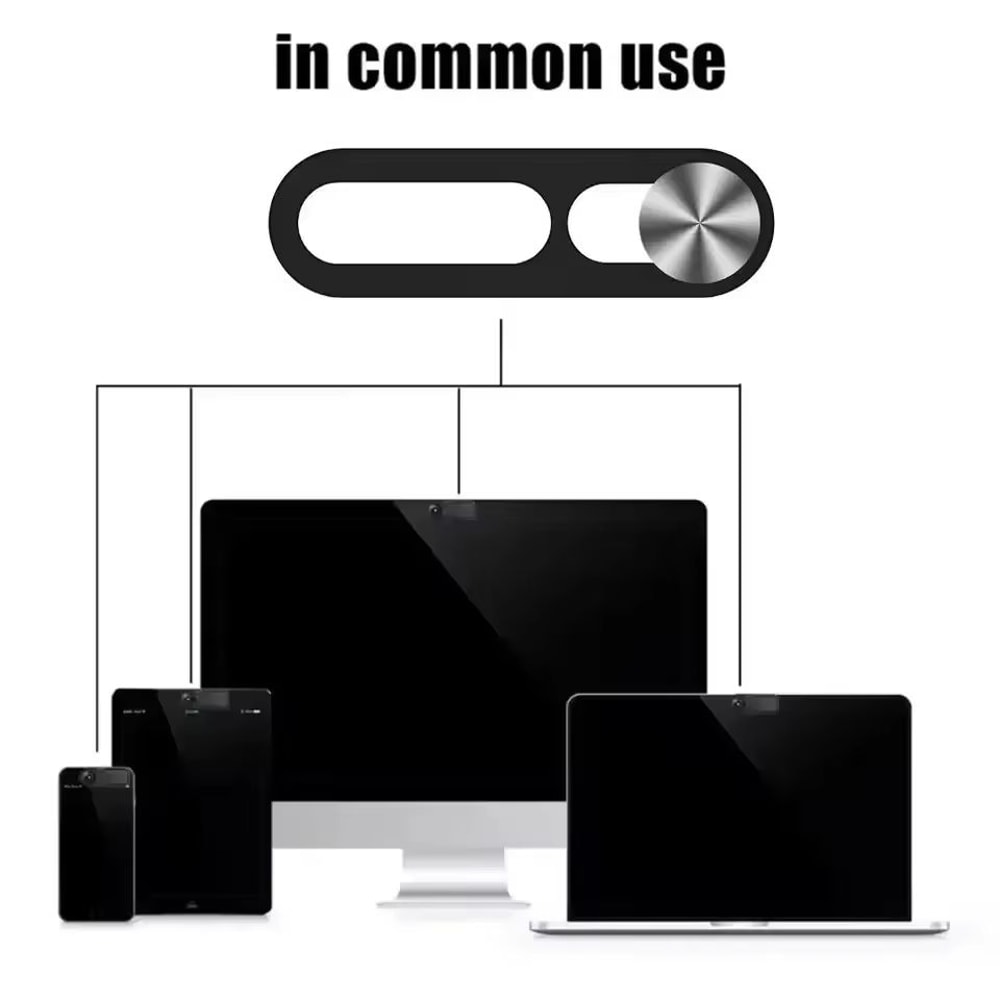 UltraThin Slide Webcam Cover Protector For IPhone 16 Pro Max 16 15 14 Pro And Pro Max 5