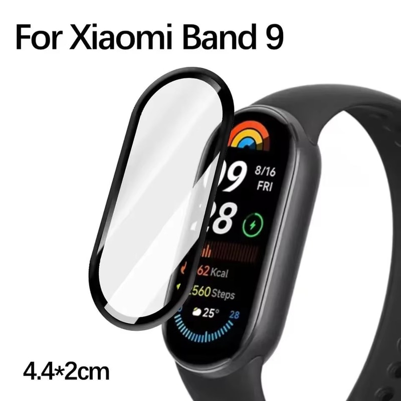 9D Curved Full Coverage Screen Protectors For Xiaomi Mi Band 10 15 PCS 6
