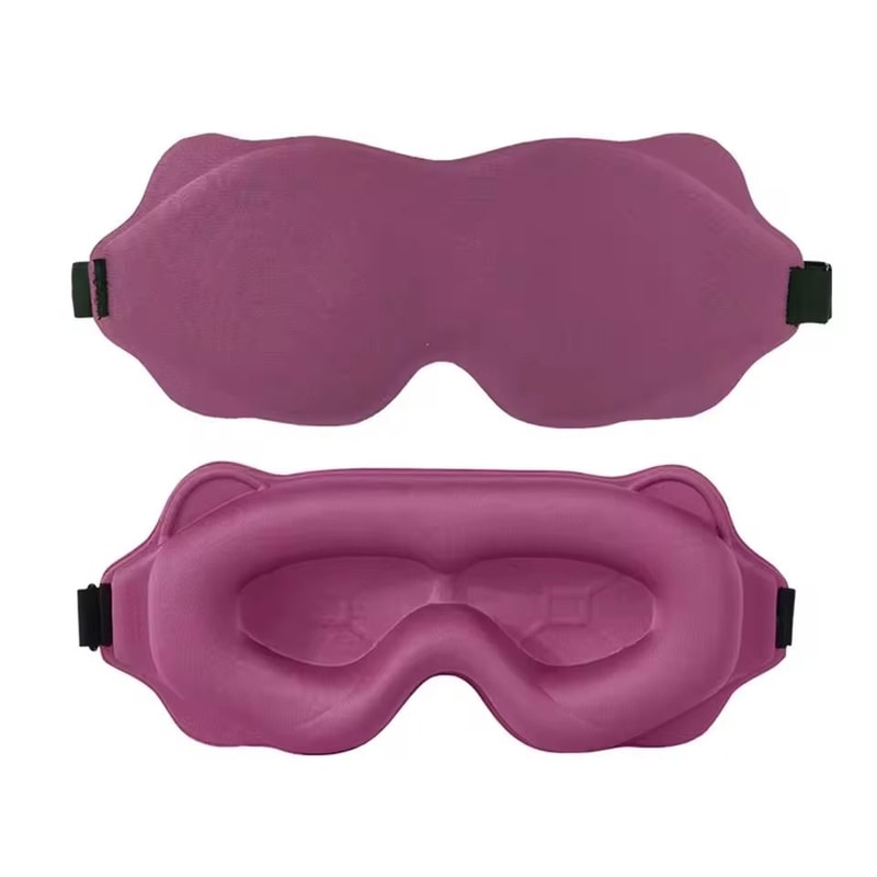 6D Block Out Light Sleep Mask With Soft Breathable Comfort For Travel Night Sleep 9