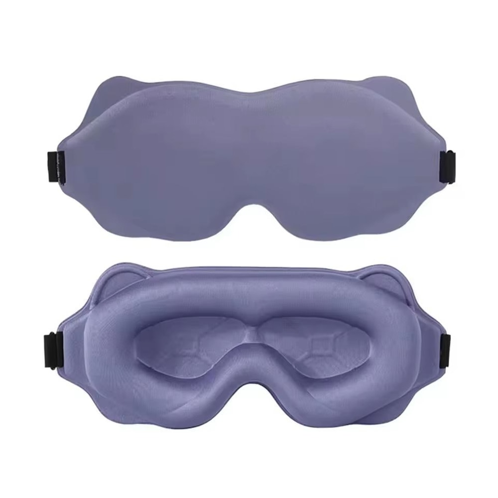 6D Block Out Light Sleep Mask With Soft Breathable Comfort For Travel Night Sleep 10