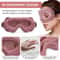 6D Block Out Light Sleep Mask With Soft Breathable Comfort For Travel Night Sleep 3