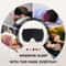 6D Block Out Light Sleep Mask With Soft Breathable Comfort For Travel Night Sleep 5