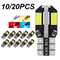 Canbus W5W T10 LED Bulbs 5730 8SMD 6000K For Car Interior Exterior Lighting 0