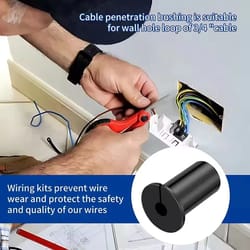 rubber wall grommets 3/4 inch waterproof cable routing kit