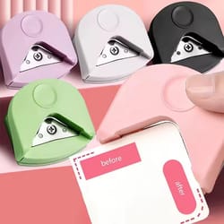 portable r4 corner rounder paper cutter for cards & crafts
