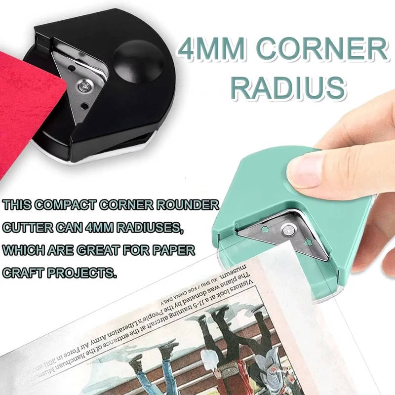 Portable R4 Corner Rounder Paper Cutter For Cards Crafts 2