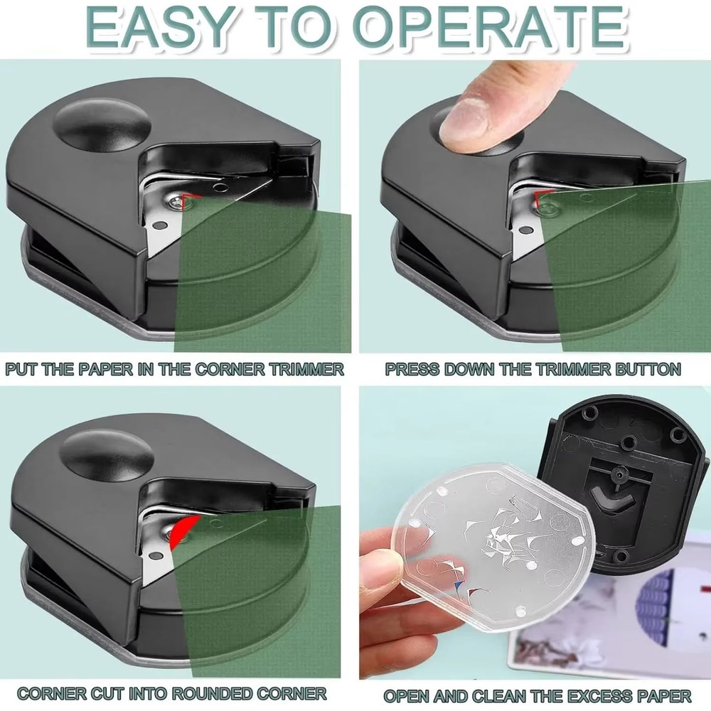 Portable R4 Corner Rounder Paper Cutter For Cards Crafts 5