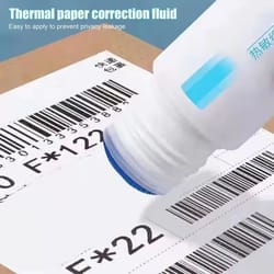 portable thermal paper privacy protection & fast-drying correction fluid