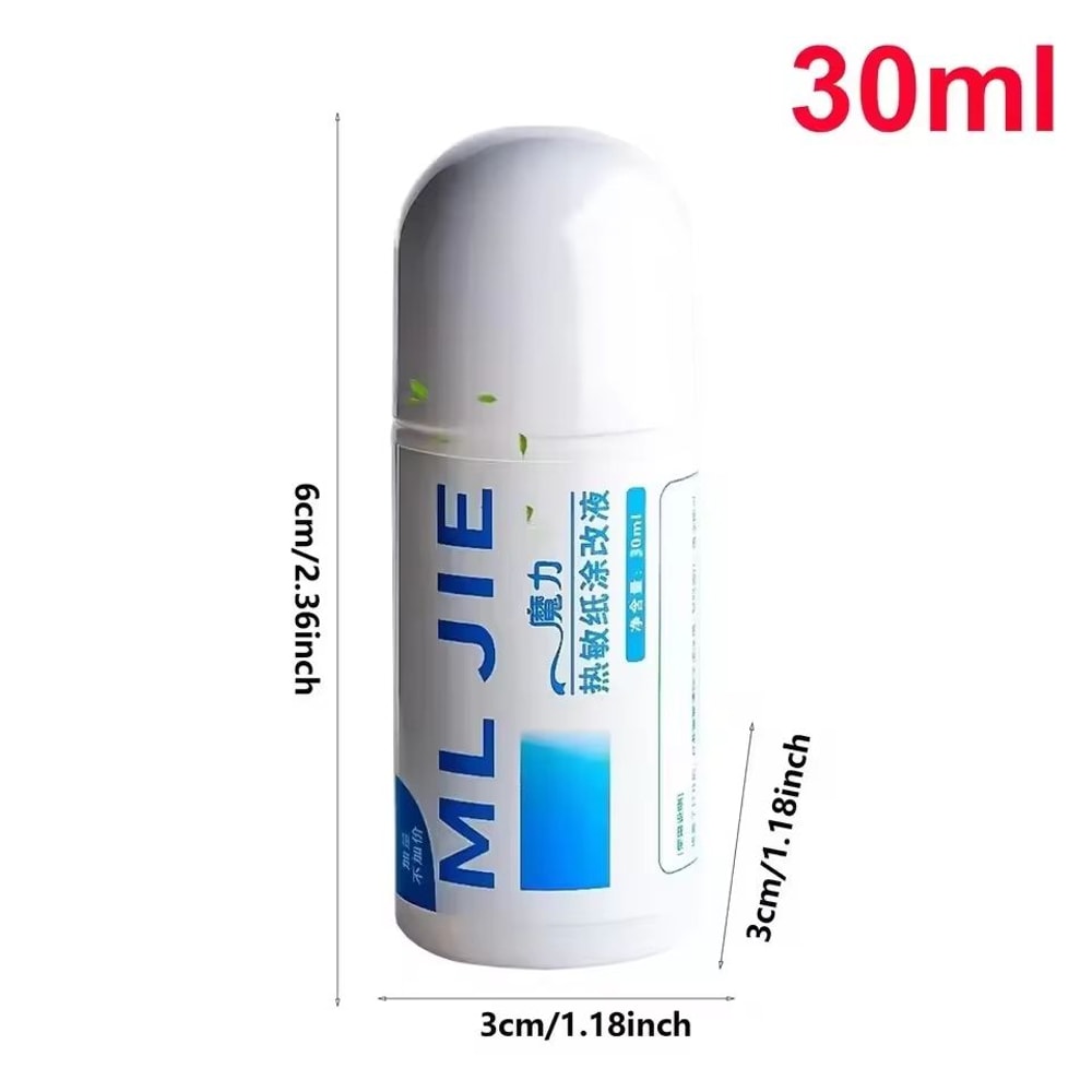 Portable Thermal Paper Privacy Protection FastDrying Correction Fluid 13