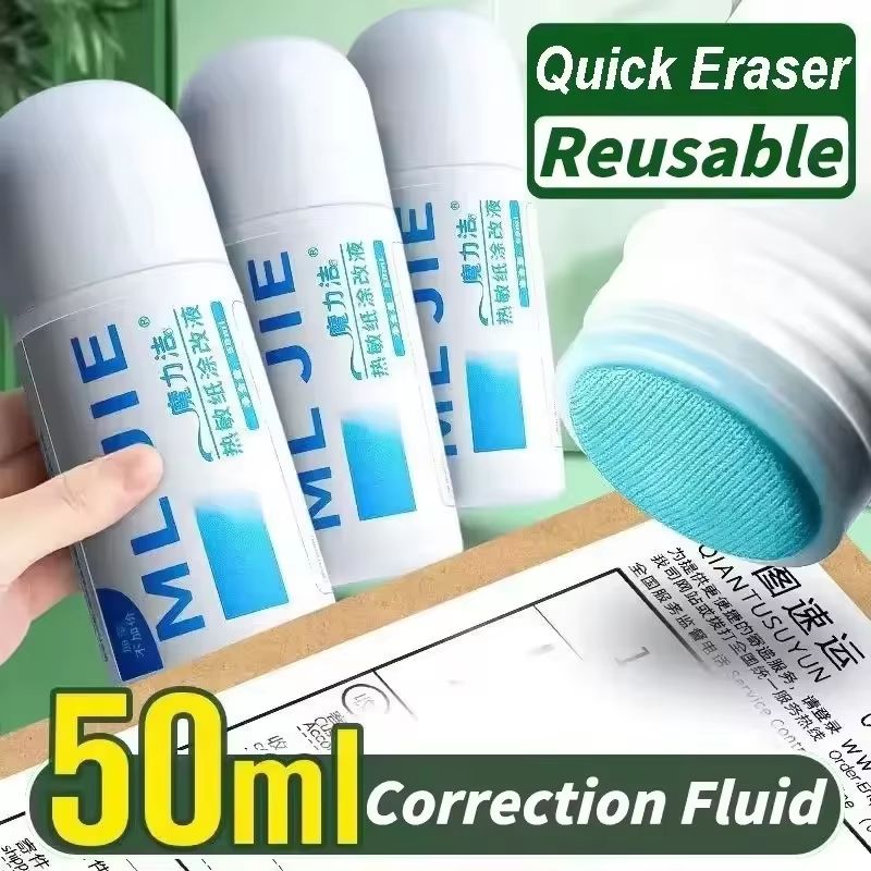 Portable Thermal Paper Privacy Protection FastDrying Correction Fluid 1