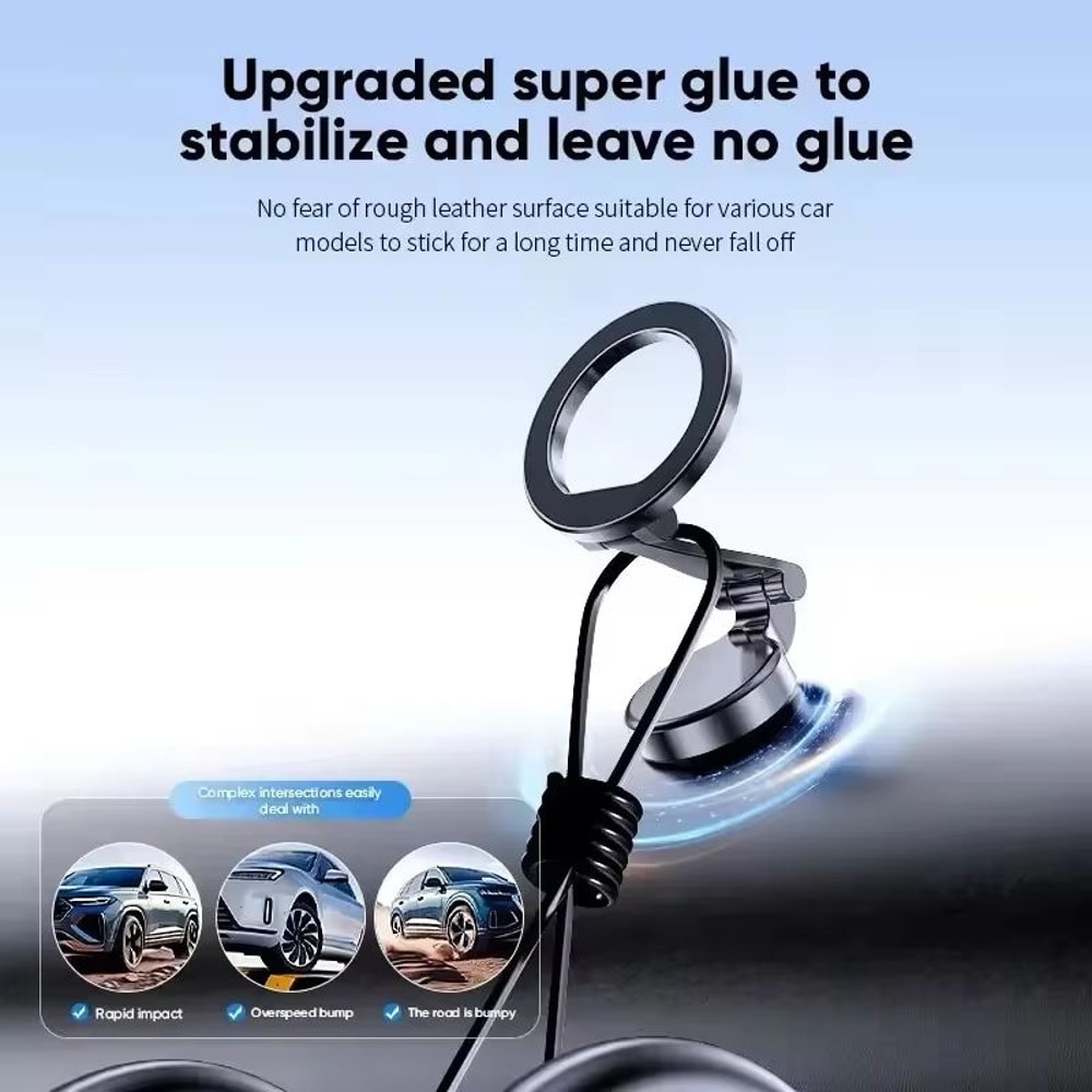 Magnetic MagSafe Car Phone Holder Mount For Vehicles 4