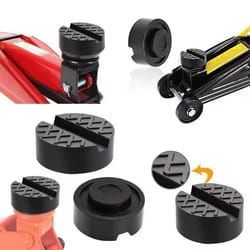 car lift jack support stand rubber pads & wheel dolly frame adapter tools
