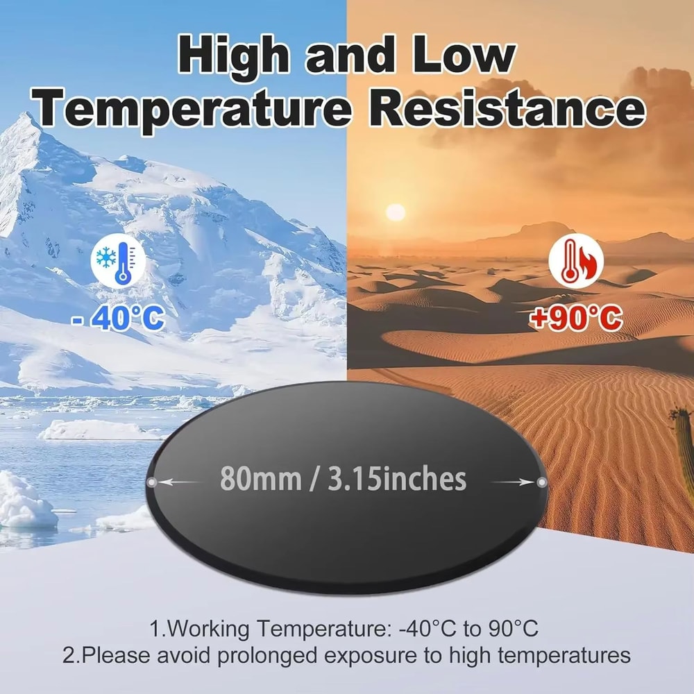 DoubleSided Adhesive Pads Sticky Dash Cam Mounting Tape Replacement For Phone Holder 4