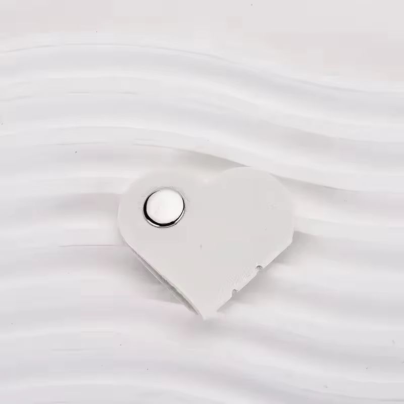 Heart Leather Cable Winder Cord Organizer For Earphones And Chargers 7