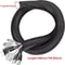 Braided PET Nylon Cable Sleeve Wrap For Wire Protection 33ft 164ft 11