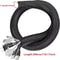 Braided PET Nylon Cable Sleeve Wrap For Wire Protection 33ft 164ft 7