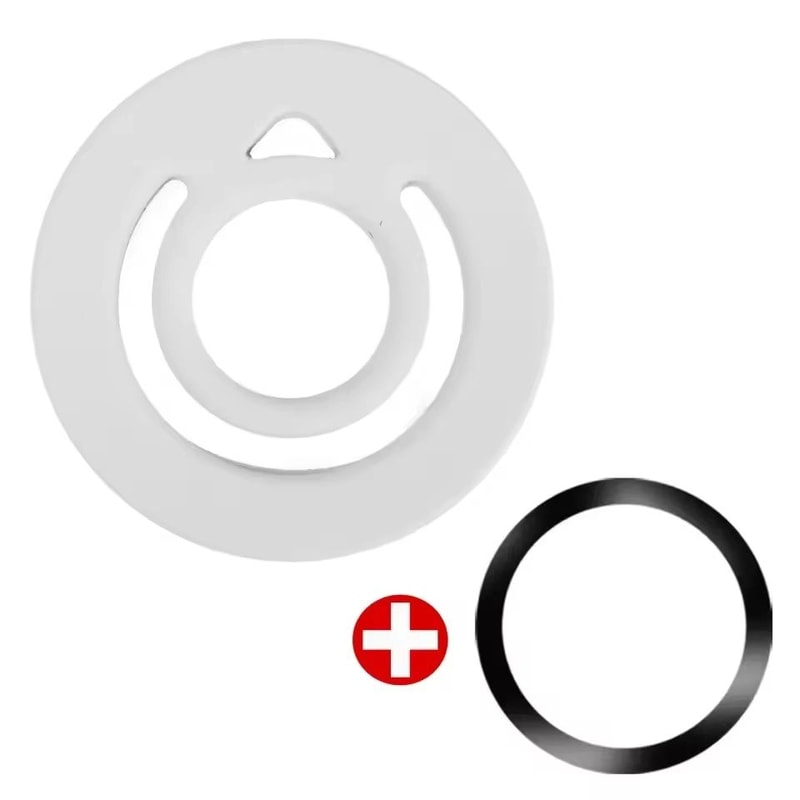 Portable Silicone Magnetic Phone Back Mount And Ring Holder For MagSafeCompatible IPhones 8