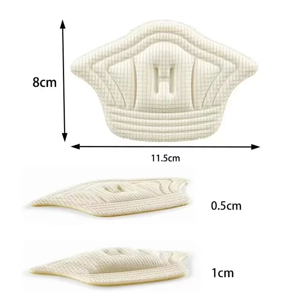 Adjustable Heel Cushion Pads 5 Pair 10 Pieces Insoles Patch For Sport Shoes 4