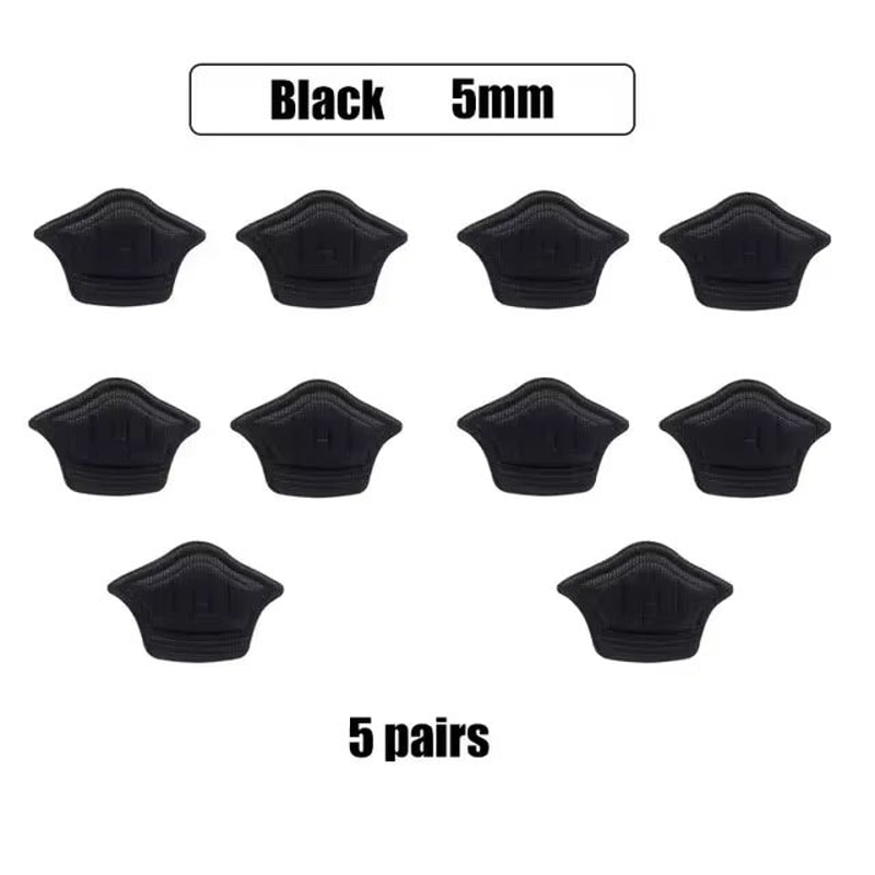 Adjustable Heel Cushion Pads 5 Pair 10 Pieces Insoles Patch For Sport Shoes 15