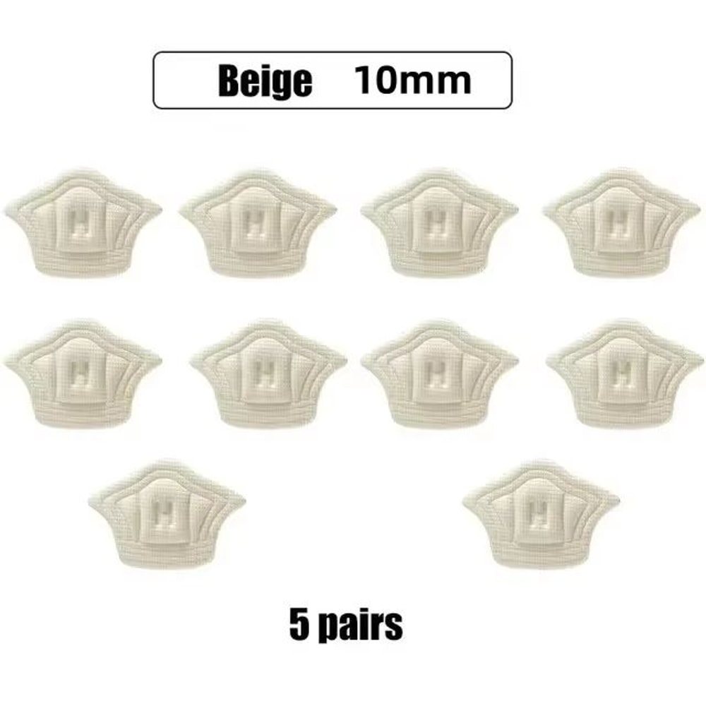 Adjustable Heel Cushion Pads 5 Pair 10 Pieces Insoles Patch For Sport Shoes 17