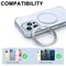 Thin Magnetic Metal Plate Ring For MagSafe Universal Wireless Charging 5
