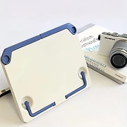 portable folding reading stand book holder for cookbook tablet music score