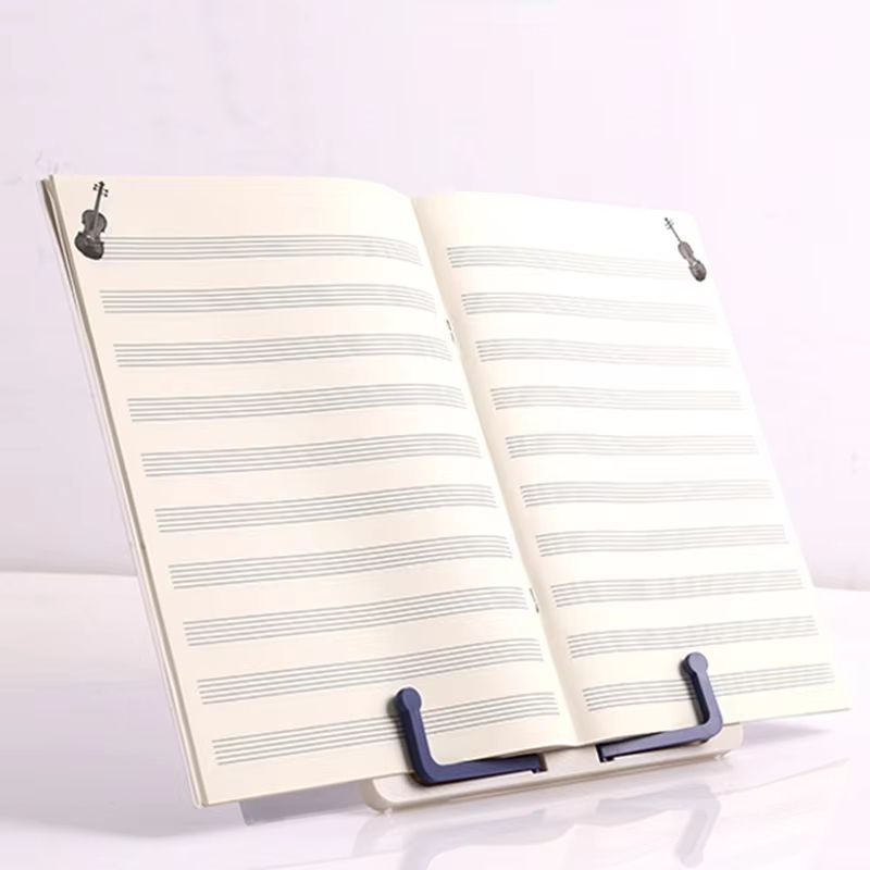 Portable Folding Reading Stand Book Holder For Cookbook Tablet Music Score 4