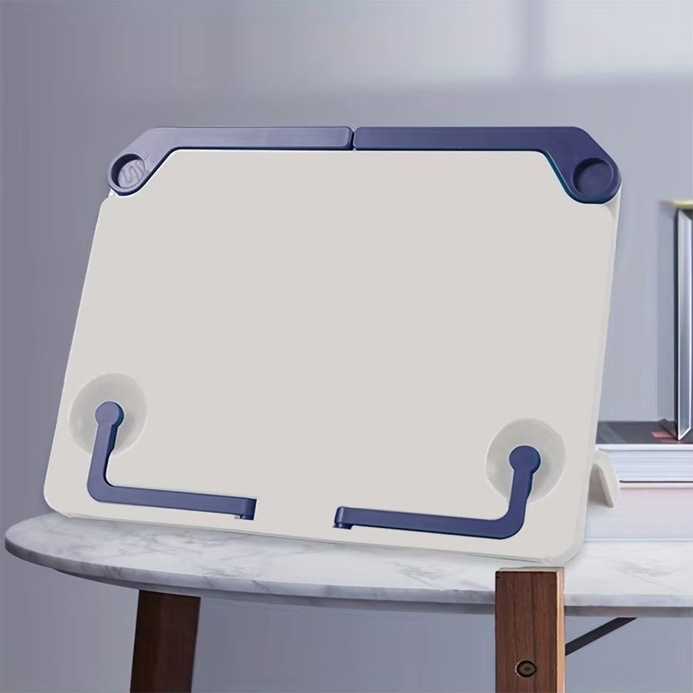 Portable Folding Reading Stand Book Holder For Cookbook Tablet Music Score 6