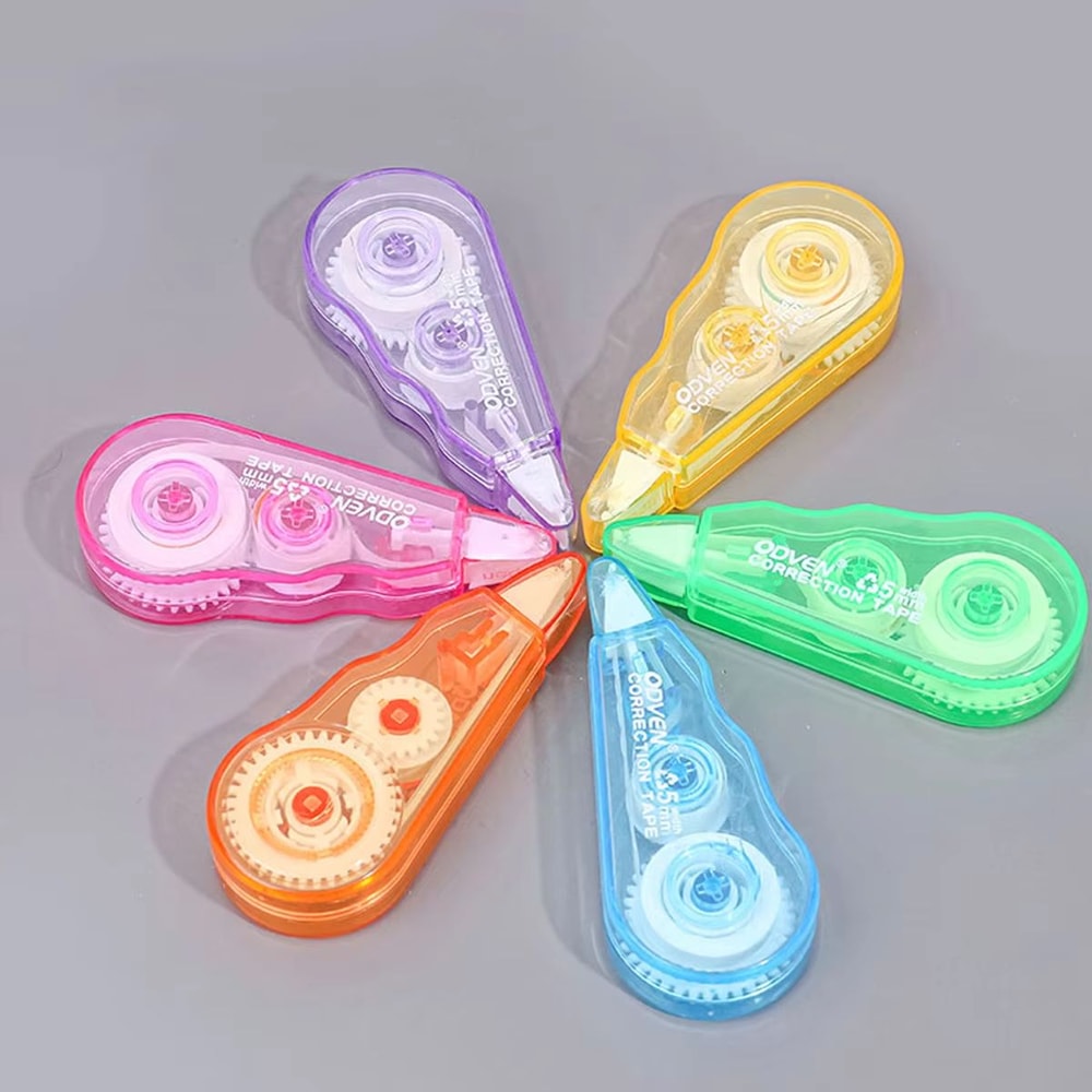 6pcs MultiColor Correction Tape Students Supplies 7