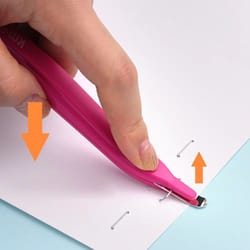 pen-shaped staple remover and universal keycap puller tool