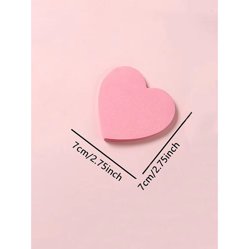 40 Sheets Heart Sticky Notes Notepad SelfSticky Note Pads Notebook Planner Sticker For Office Stati 3