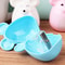 Kawaii Portable Cartoon Rat Pencil Sharpener Creative Pencil Sharpener Office School Supplies Stude 2